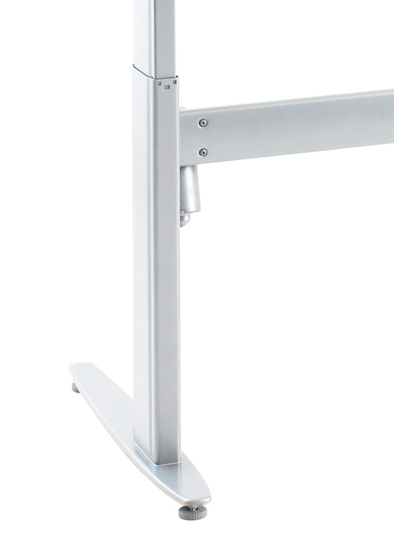 501-25 Desk Frame, 176 lbs lift capacity,   **SILVER**