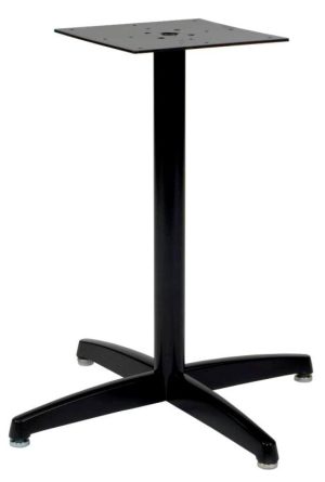 DuraCast X Base, 2 1/4" dia, 27 3/4" height, 20"x20" base spread,  BLACK  (non refundable)