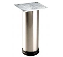 Como 2" Round Steel Leg, 4" Height