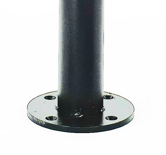ROSS BOLT DOWN Base, black powder coated, welded base