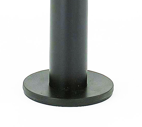 ROSS BOLT DOWN Base, black powder coated, welded base