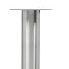 Steel Leg: KATRINA Stainless Steel Leg, 3" Round, Adjustable