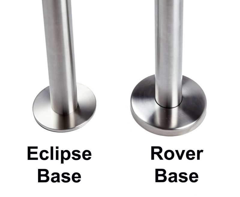 ECLIPSE Bolt Down Leg, Stainless Steel Base