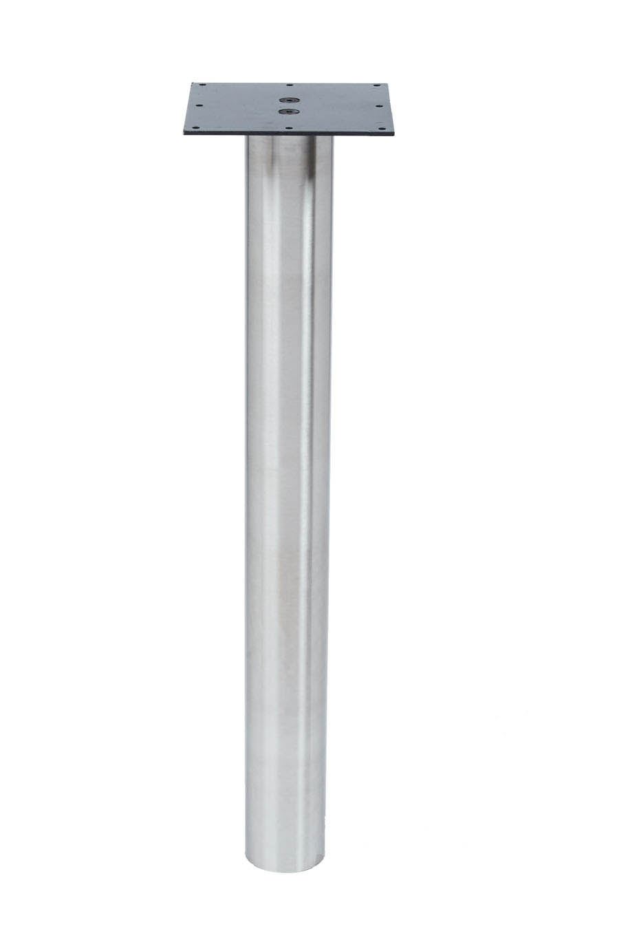 Katrina Stainless Steel Leg, Round, 2 3/8″ Diameter, SINGLE LEG,  250 lbs vertical load