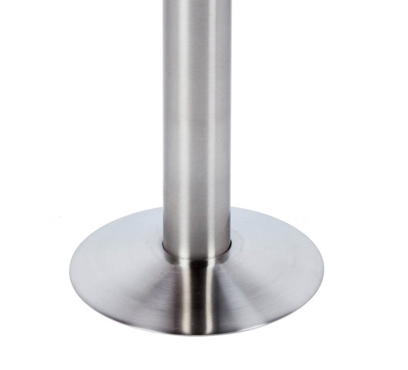 ROSWELL Bolt Down Leg, Stainless Steel Base, heavy duty