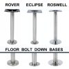 ROSWELL Bolt Down Leg, Stainless Steel Base, heavy duty