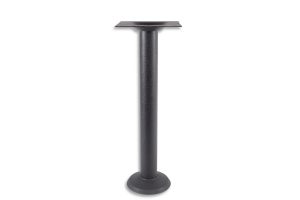 RIVER Floor Bolt Base, black powder coated, rod style