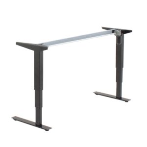 501-37 Desk Frame, low 21" to 47" height adjustment,  220 lbs lift, no bar