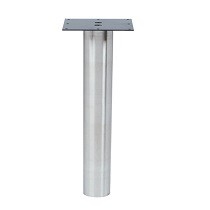 4 x 30mm STAINLESS STEEL SQUARE TABLE LEGS ADJUSTABLE FEET FOOT TABLE SINK UNIT 